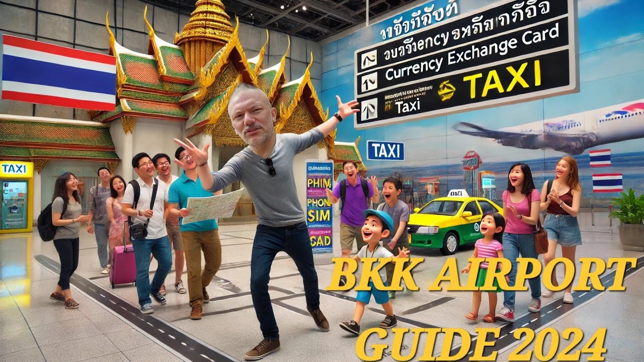 Bangkok Airport: La GUIDA DEFINITIVA 2024 #suvarnabhumiairport #thailandia #airport