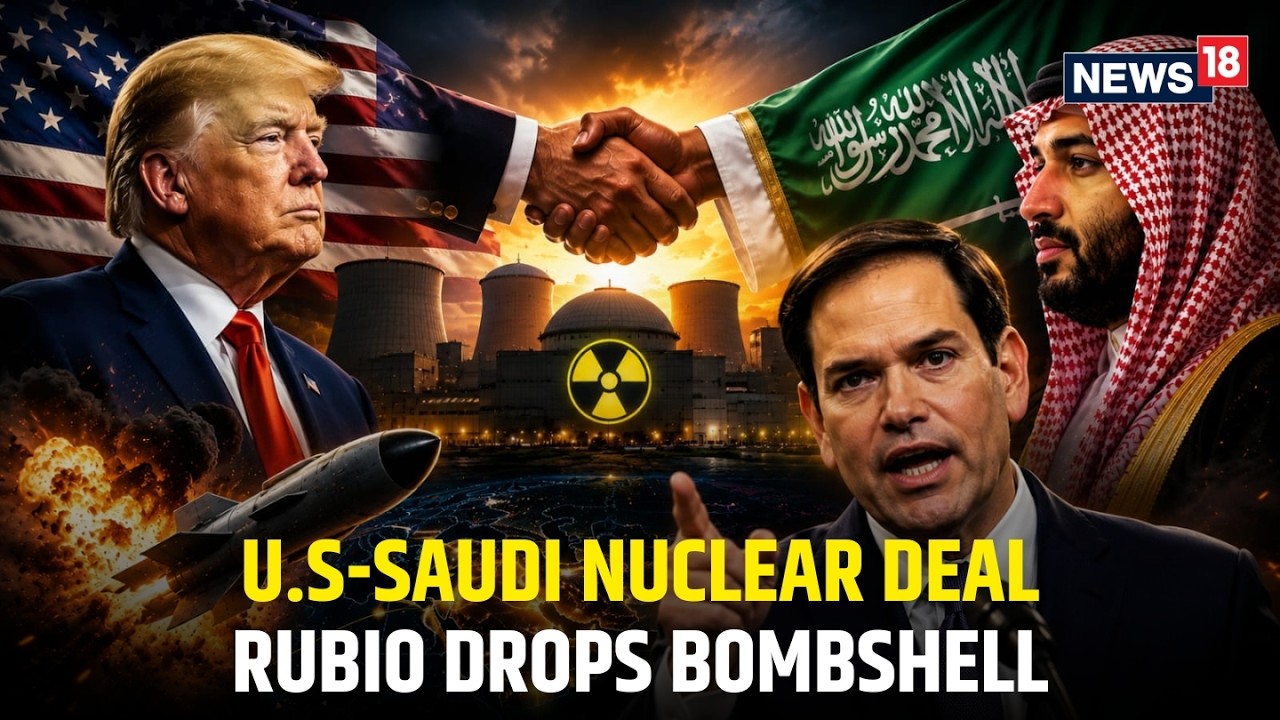 LIVE: Marco Rubio Stuns With Major U.S.-Saudi Nuclear Deal Announcement | USA | Saudi Arabia | N18G