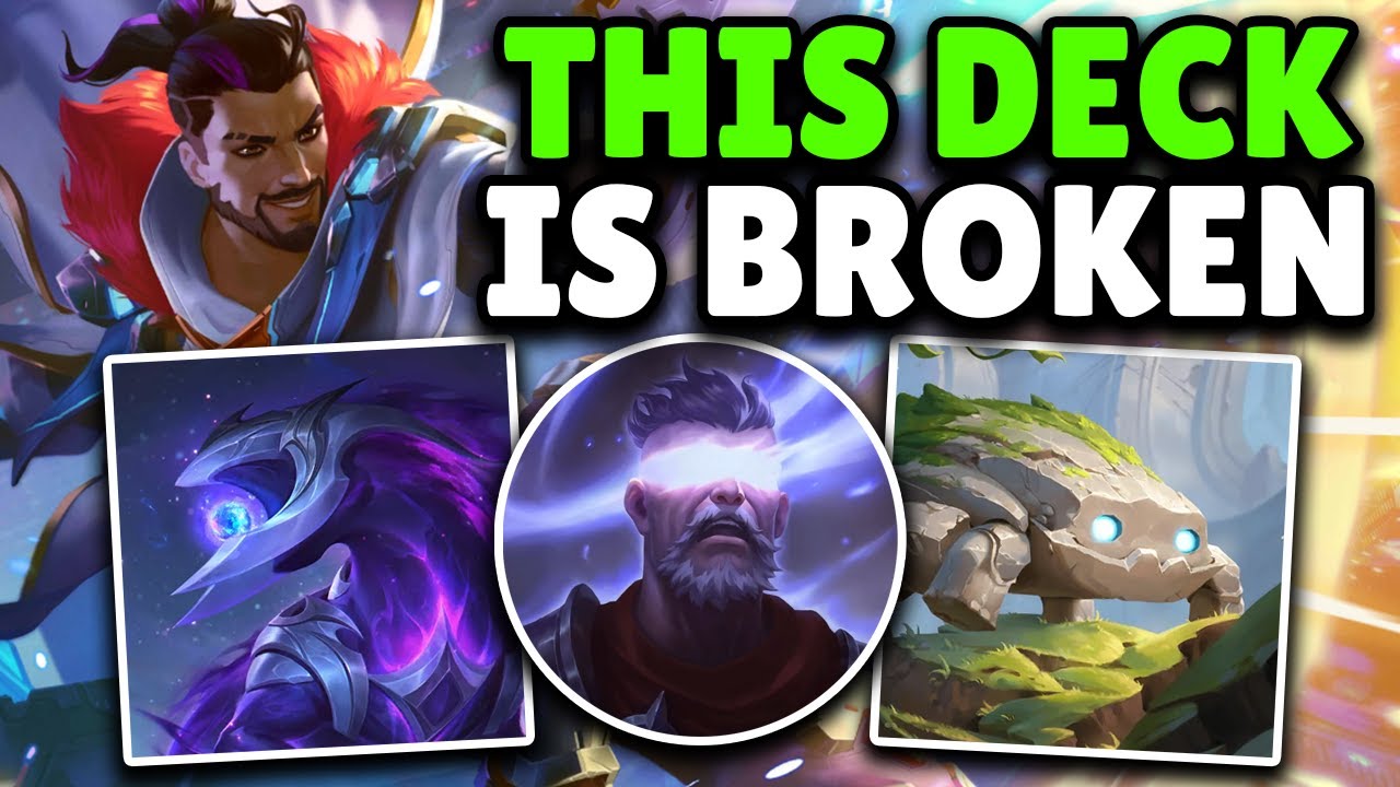 This Deck Is SO GOOD I Went On AN INSANE WINNING STREAK - Legends of Runeterra