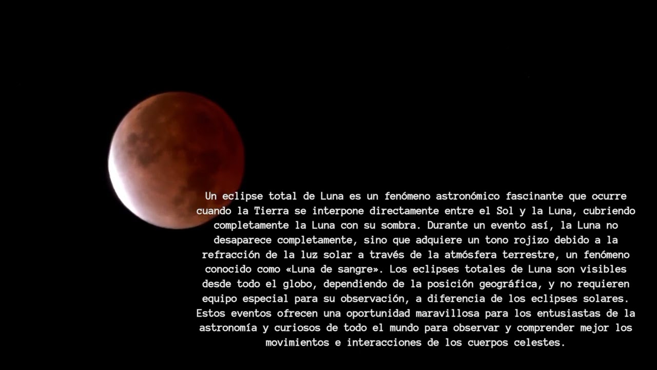 Eclipse total de Luna 🌎🌞❤️🌝