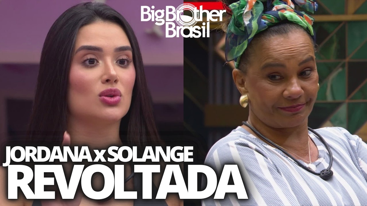 🔴 BBB 26: JORDANA SE REVOLTA COM SOLANGE; MILENA TEM FALA PROBLEMÁTICA E INTERNET DENOTA A SISTER