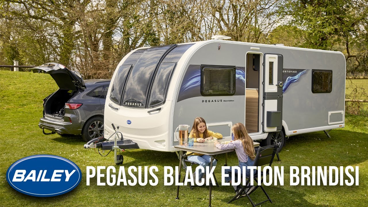 Bailey Pegasus Black Edition Brindisi Touring Caravan Walkthrough