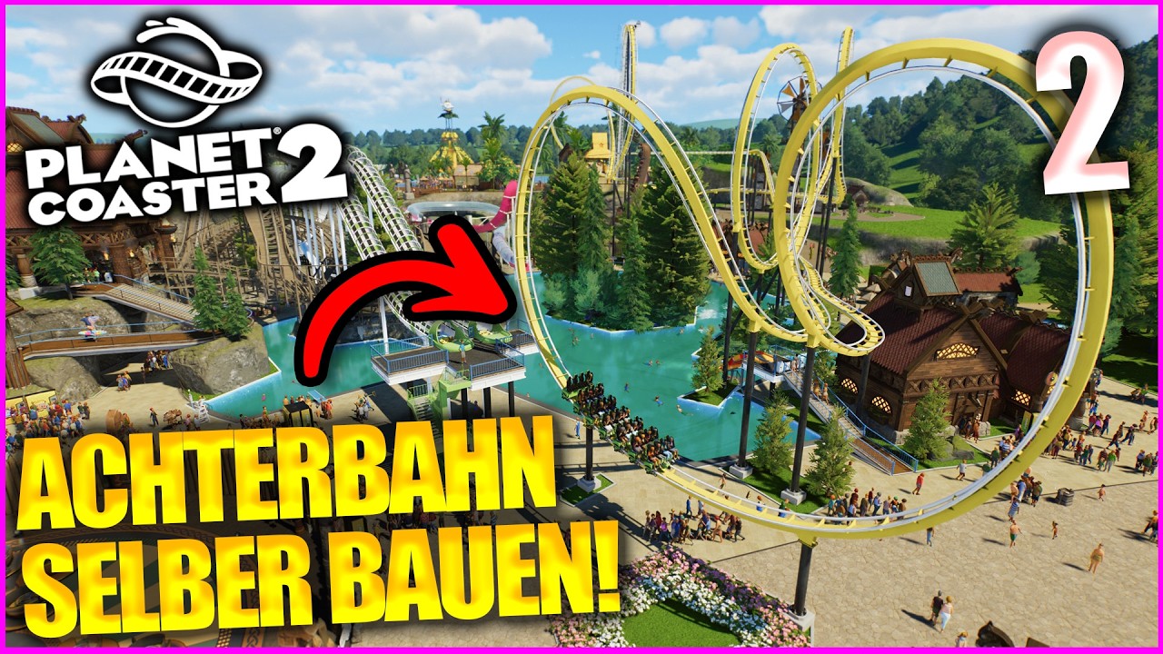 Ich baue eine verrückte Achterbahn | Planet Coaster 2
