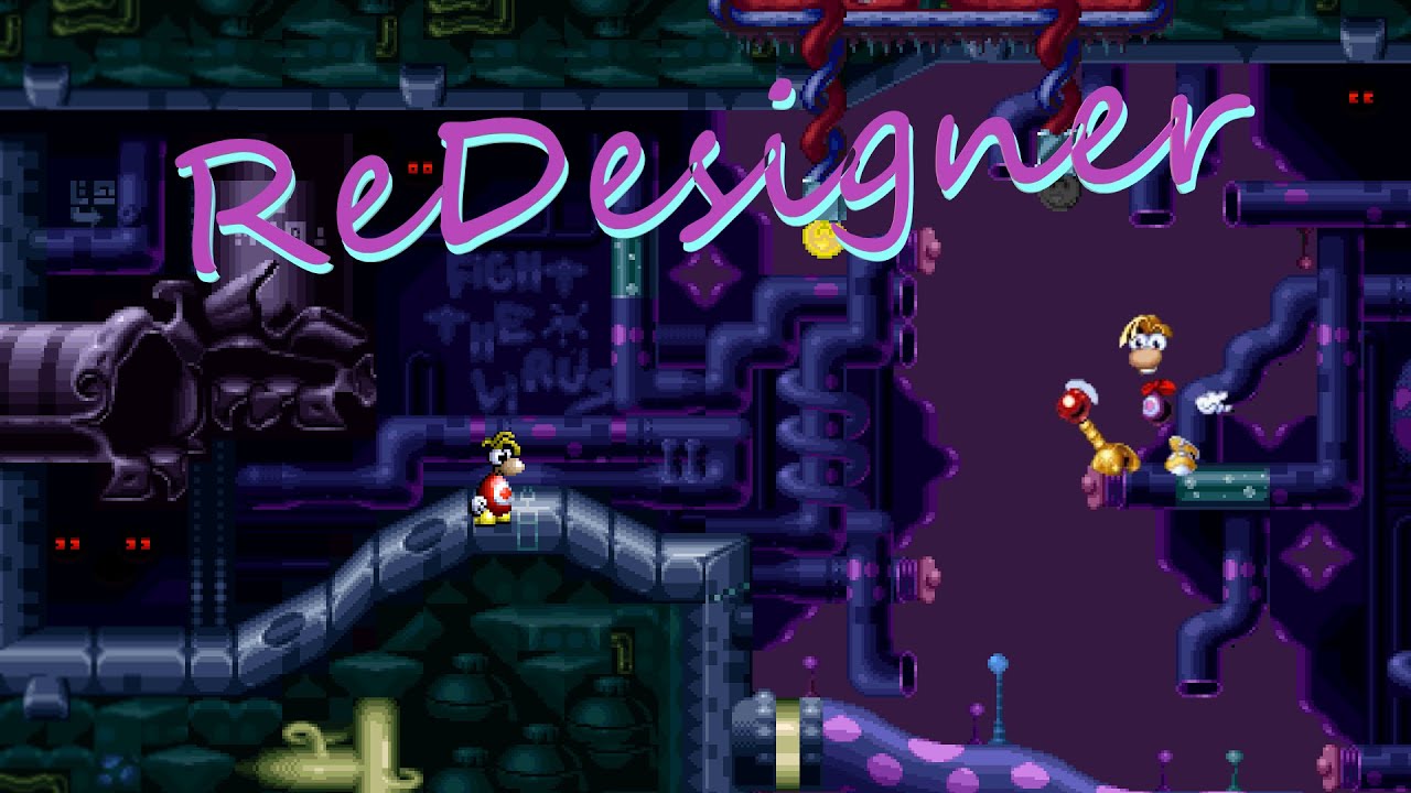 Rayman ReDesigner: SNES prototype (0_0)