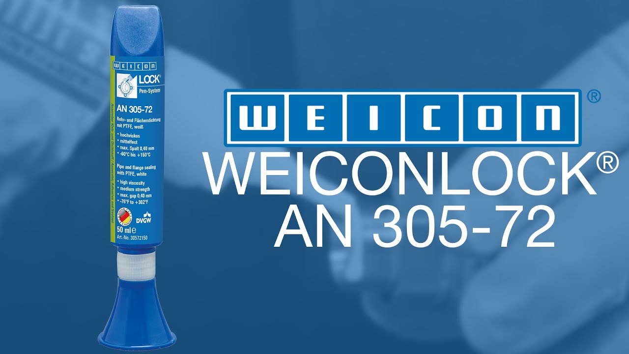 WEICONLOCK® AN 305-72 Rohr- und Flächendichtung | Produktvorstellung und Verarbeitung
