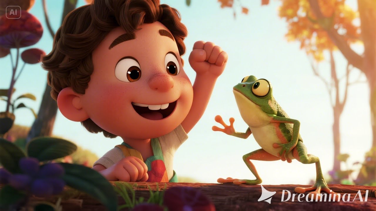 Froggy Hop Dance &mdash; Five Little Jumpers! | Fun Kids Song | Hop, Count & Giggle