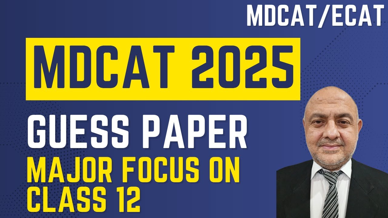 MDCAT 2025 Test 3 | Full Syllabus Guess Paper | Physics | KMU NUMS UHS SZABMU BUMHS Sindh MDCAT