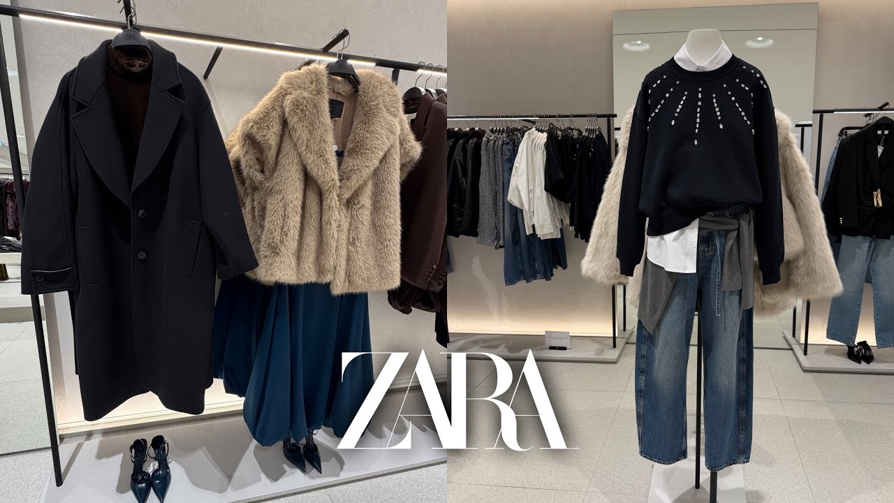 ZARA WOMEN&rsquo;S NEW💞WINTER COLLECTION 2025 / ZARA HAUL 2025🌷💋