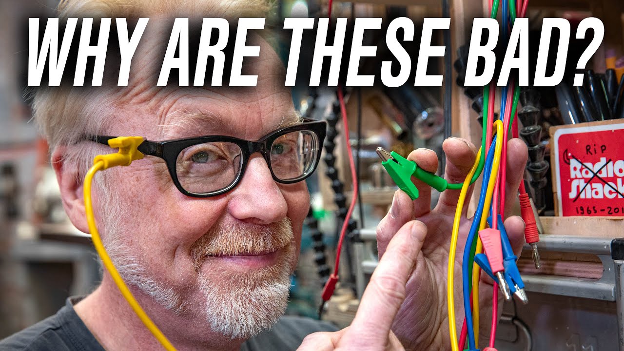Adam Savage's Alligator Clip Leads Problem