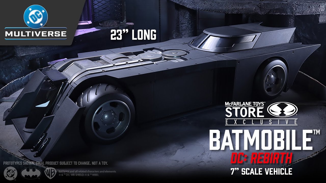 NEW DC Multiverse&trade; DC Rebirth: Batmobile&trade; 7