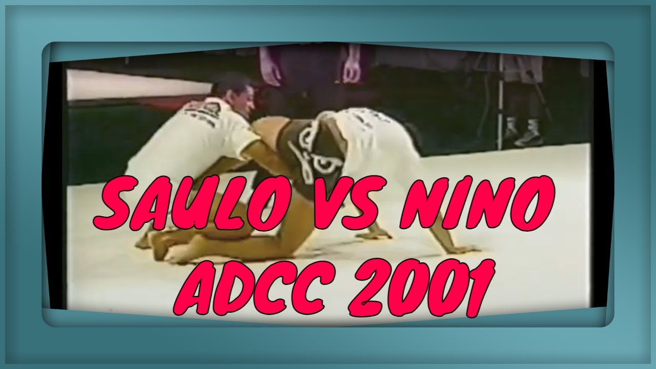 Saulo Ribeiro vs Nino Schembri ADCC 2001 | Old School Grappling Match