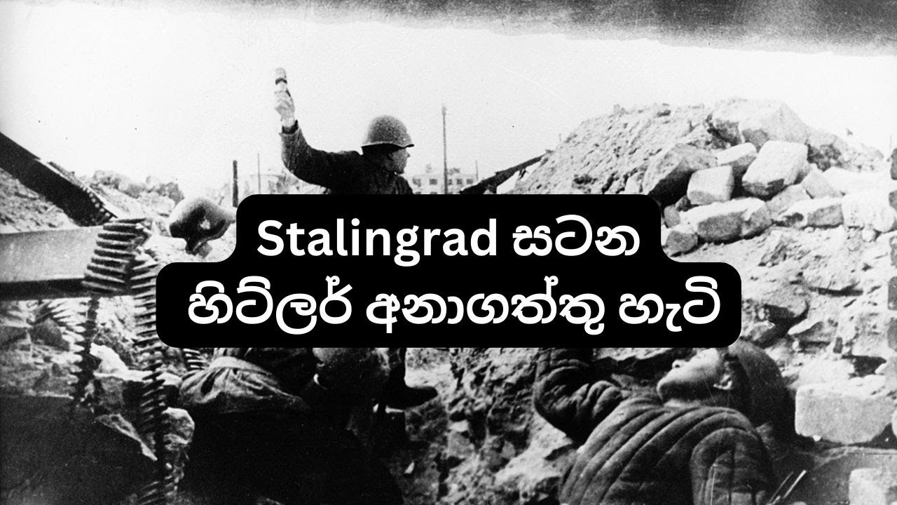 ස්තලින්ග්‍රාද් සටන - හිට්ලර් අනාගත්තු හැටි (Battle of Stalingrad)