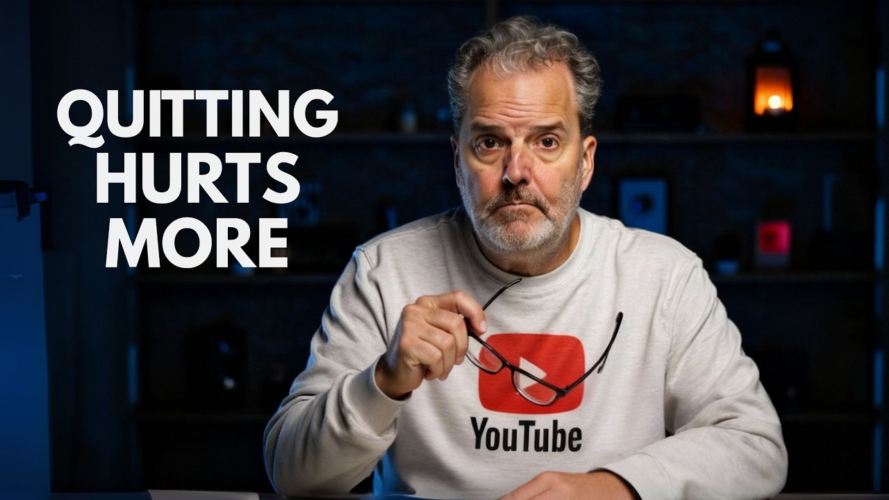 Why Quitting YouTube Feels Worse Than Failing