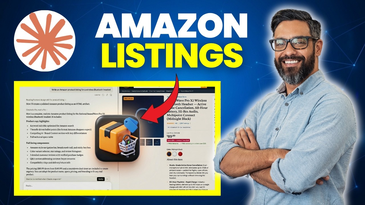 How to Use Claude AI for Amazon Listings - Tutorial