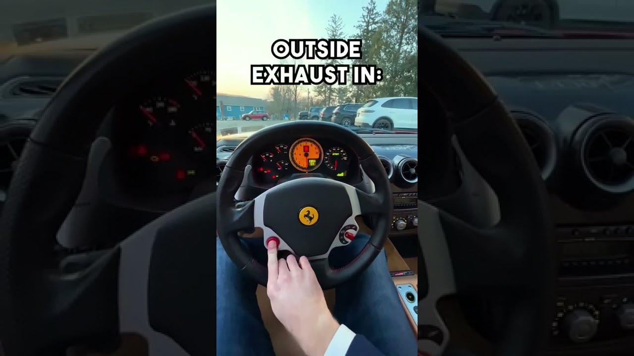 Стартап Ferrari F430 V8 | Давайте погоняем