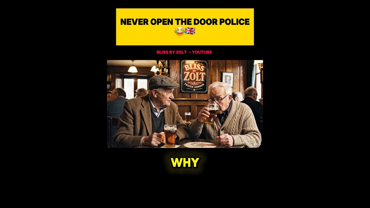Never Open the Door for the Police | Dark British Pub Joke 
