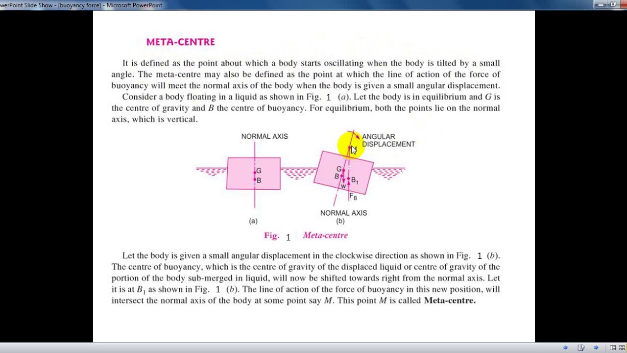 Buoyancy lecture part 1 2
