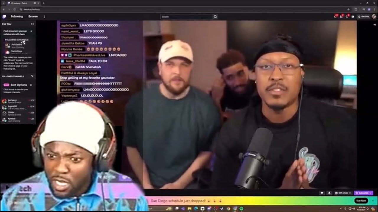 MARK ARGUES WITH BERLEEZY + LUDWIG’S CALL (Gamerhood)
