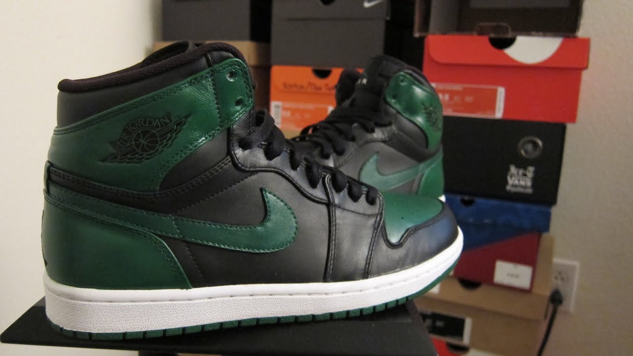 Air Jordan Green Lantern 1 Custom (Time Lapse)