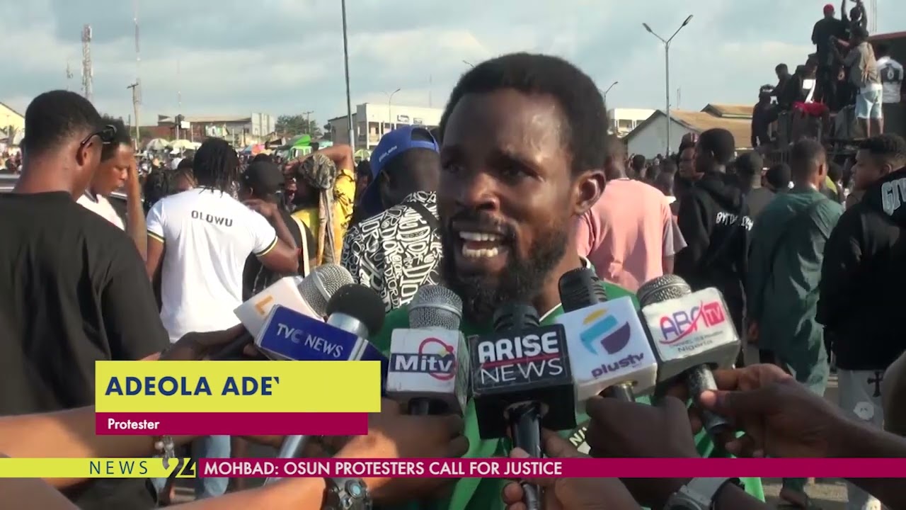 Mohbad  Osun Protesters Call For Justice