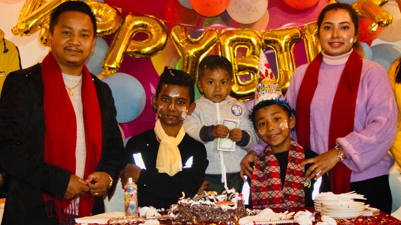 अशोक संगै कान्छो भाइ आराभको DANCE सहित ए आरको जन्मदिन रमाइलो भिडियो/ शुभकामनाका लागि सबैलाई धन्यबाद