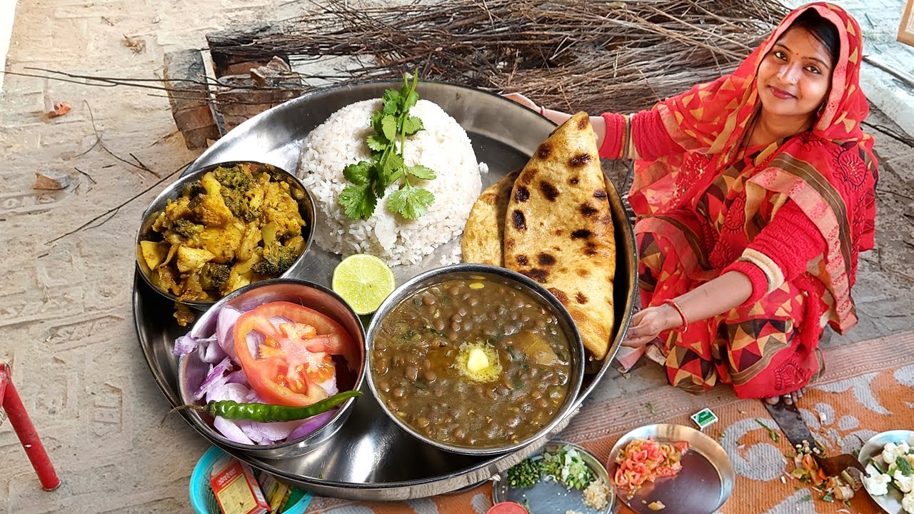 SUNDAY THALI Village Style Recipes | SUNDAY SPECIAL DINNER ROUTINE 2021 | DAILY KITCHEN ROUTINE
