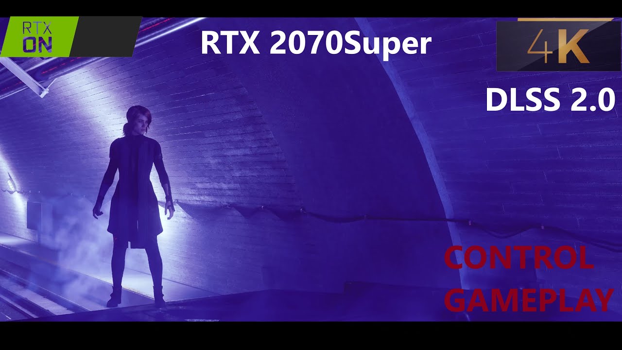 Control - DLC - Swift Platform Mission - RTX+High - DLSS 2.0 - 4K+Ultra - 2070 Super