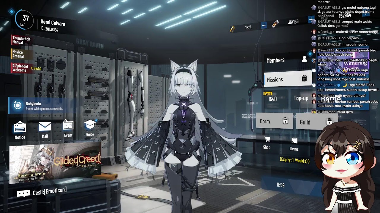 [IND/ENG] katanya game epilepsi? [PUNISHING GRAY REVEN]