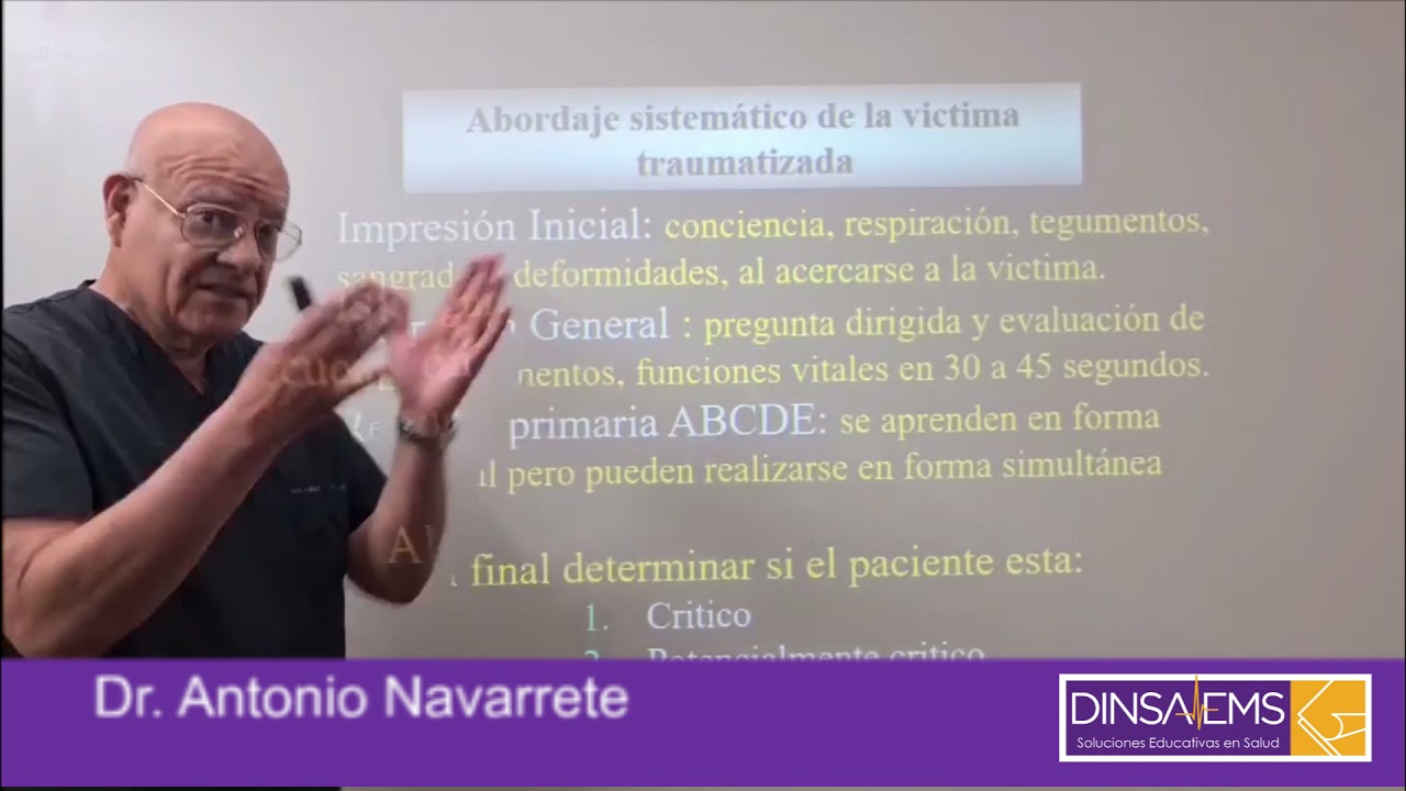 TÓPICOS SELECTOS DE TRAUMA PREHOSPITALARIO - PACIENTE CRÍTICO ( 1a parte)