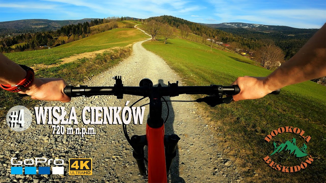 Co robić w słoneczne wiosenne popołudnie? Rowerem na Cieńków 4K. #rower #beskidy #mtb
