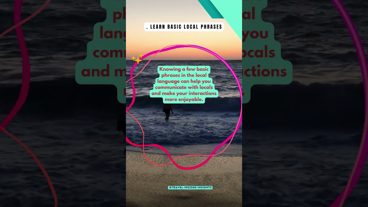 Learn Key Local Phrases