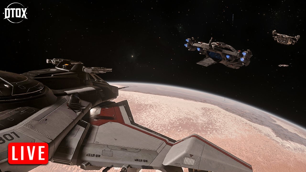 🔴LIVE - Star Citizen - Flying The Anvil Gladiator For ORG Operations | CITIZENCON TOMORROW