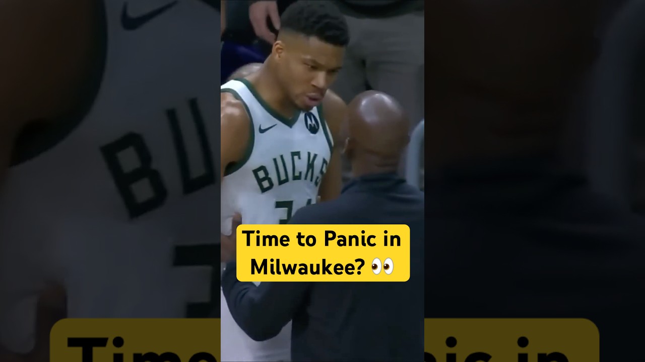 Is it Time to Panic for the Milwaukee Bucks? #nba #shorts #basketball #bucks