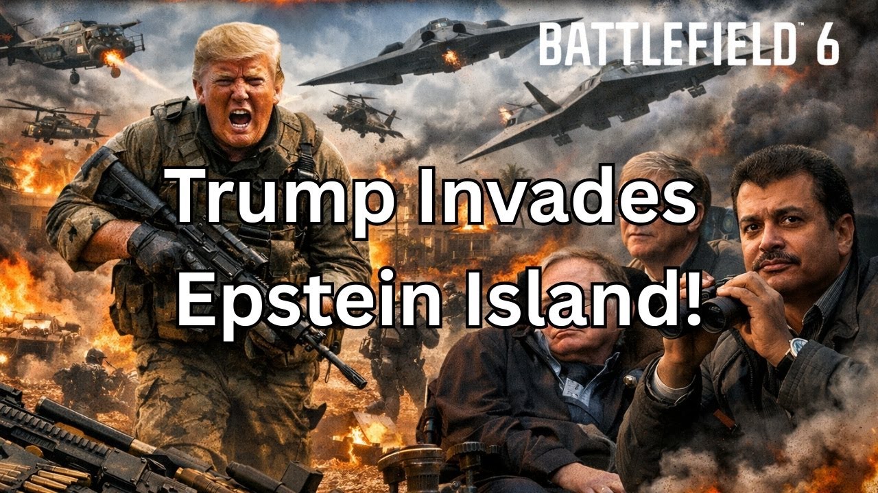 Trump Invades Epstein Island| Live War Footage with Diddy and Akon| Fighter Jets Dogfight |