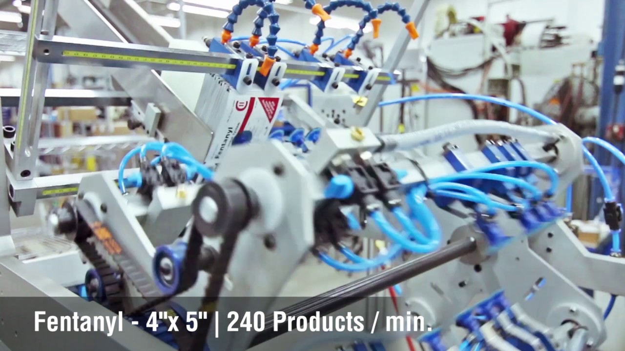 RP Series | High Speed Continuous Motion, Rotary Pick and Place Feeder for Sachet Feeding.