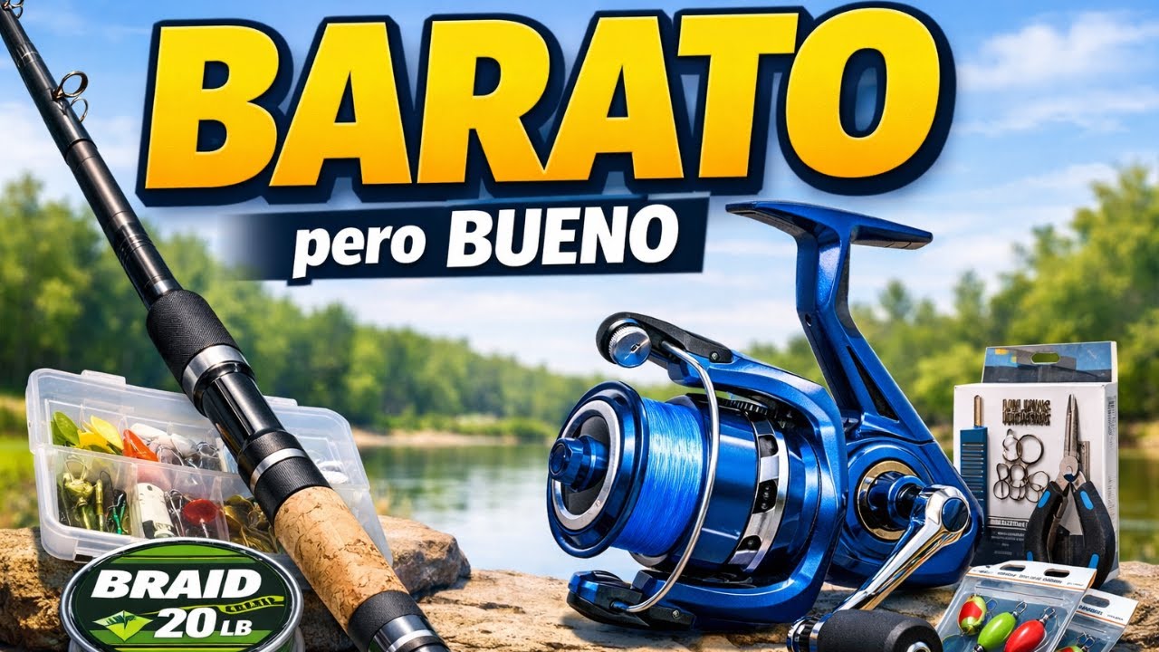Equipamiento de Pesca BARATO que no es basura
