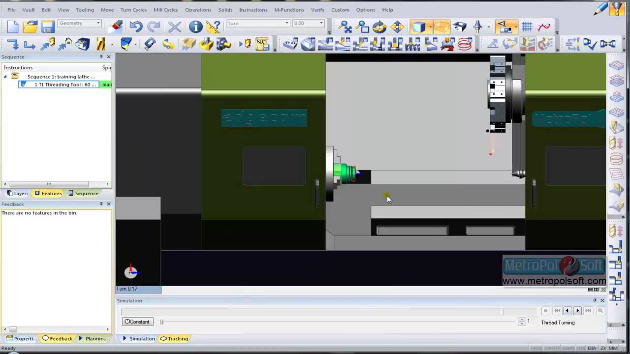 Edgecam Eğitim Videoları Diş &Ccedil;ekme (Thread)