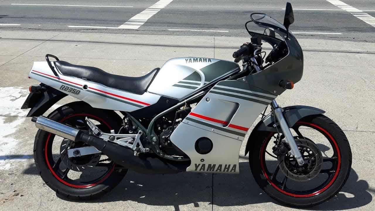Rodolfinho da Z- Testando Yamaha RD 350 LC 1990.
