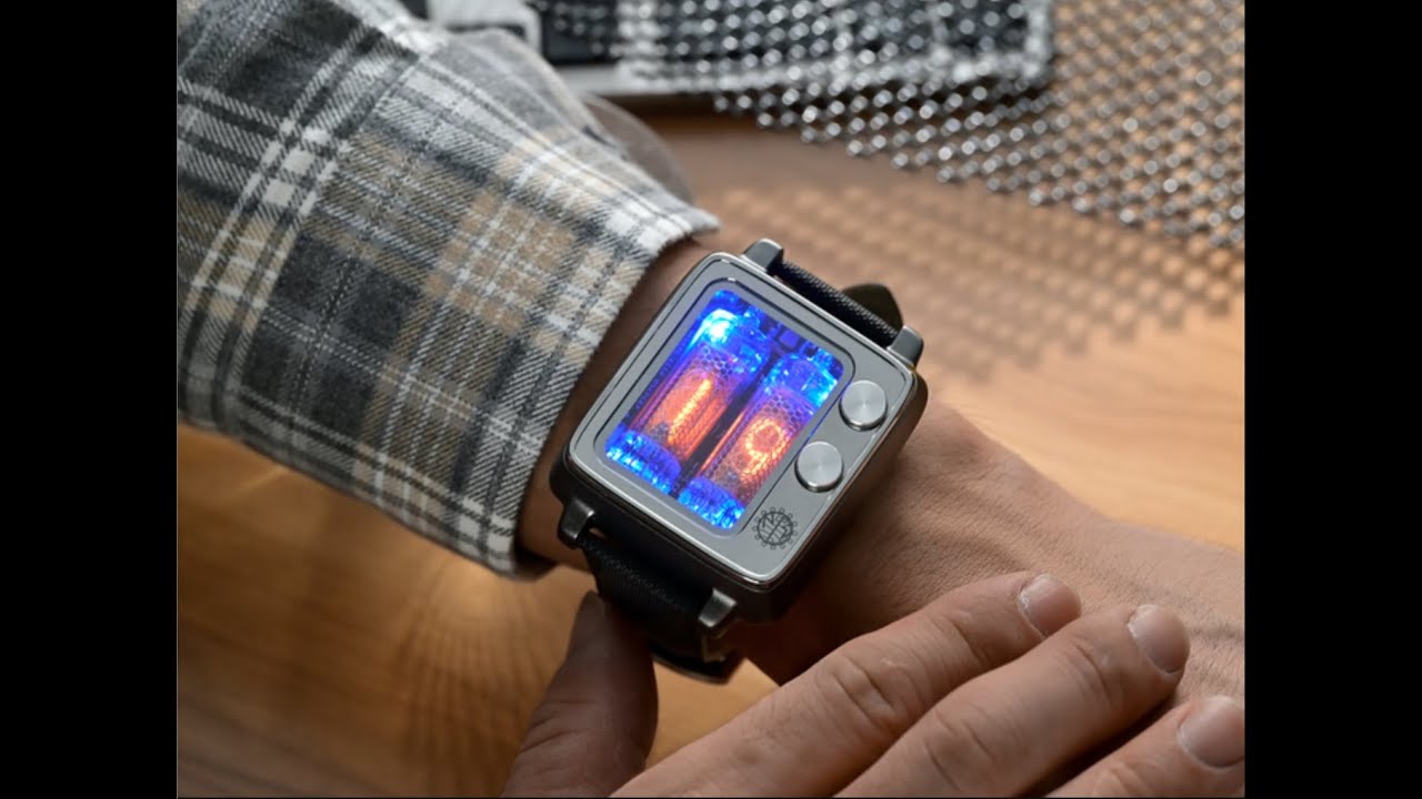 NEONWORKS BACKTOFUTURE 2 NIXIE TUBE WATCH FULL EDITION