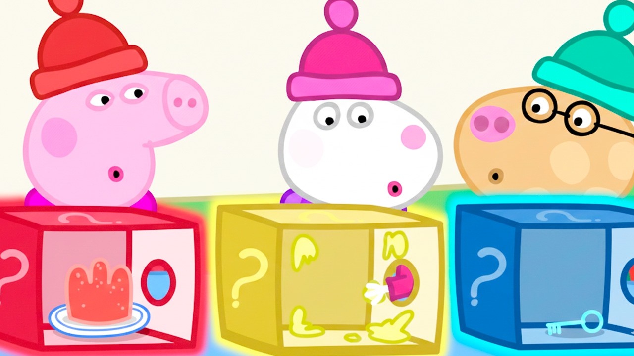 Contos da Peppa Pig 🐷 O que tem na Caixa? ⭐ Toons Mania - Crianças Felizes