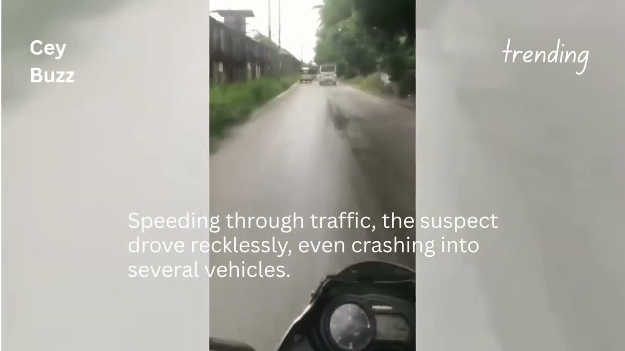 Fearless Sri Lankan Police Chase &ndash; Two Officers Capture Suspect After Reckless Escape | CeyBuzz