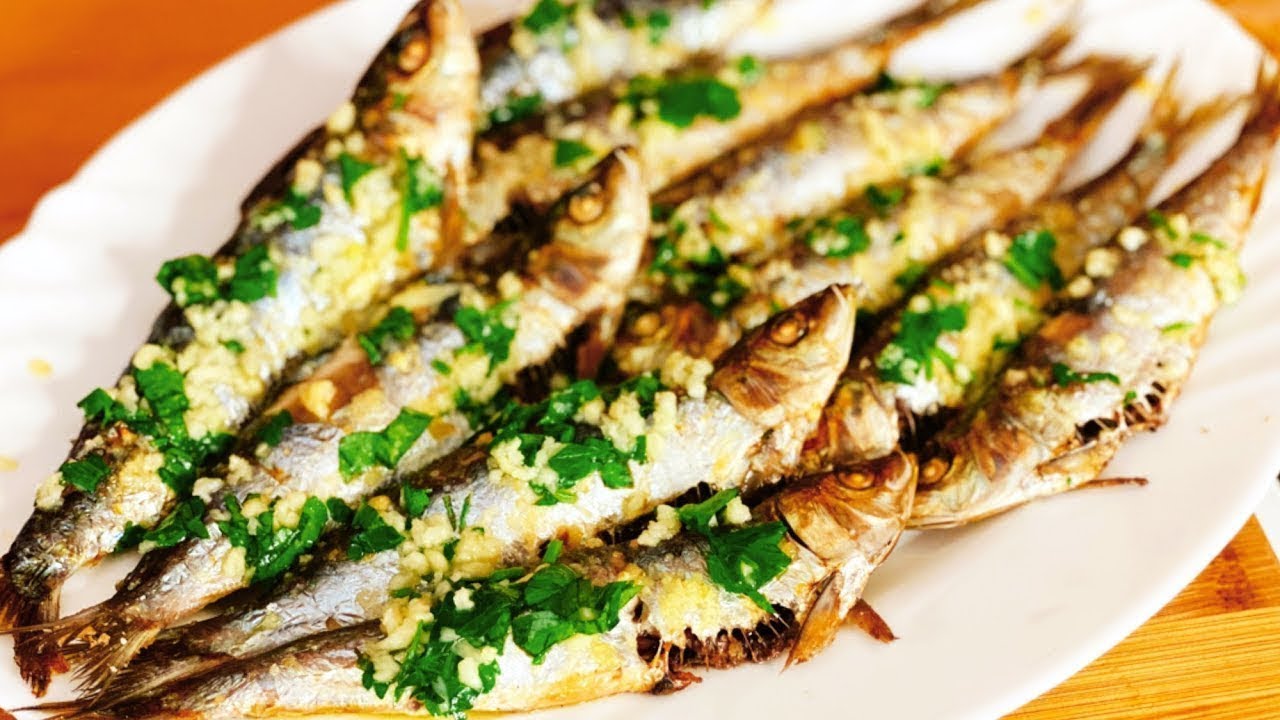 Crispy Oven Baked Sardines - No Smell, No Sticking!