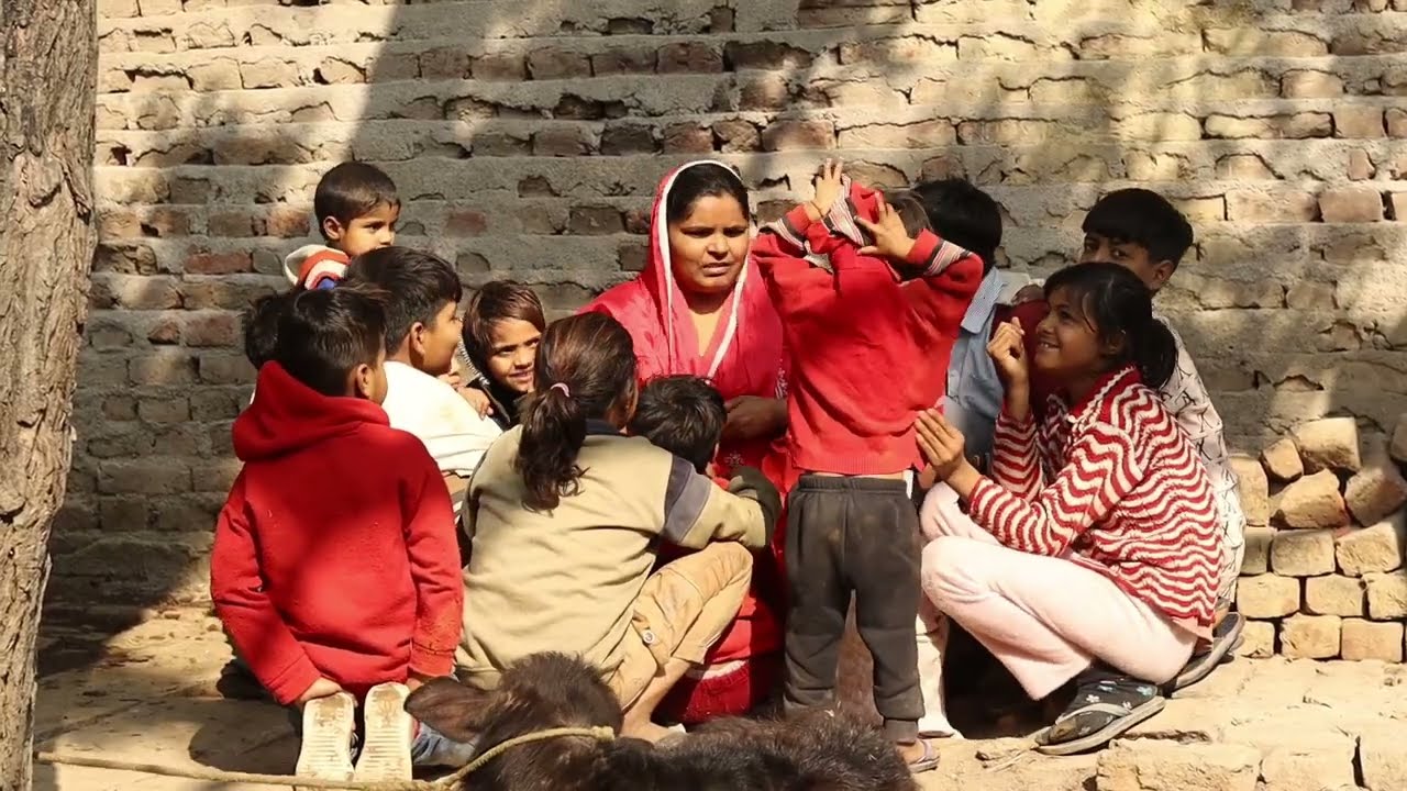 फूफा आय अपनी सुसराल सकरात खाने। Damo Chacha ki comedy। Sheetal gola ki comedy! Damo fufa ki comedy