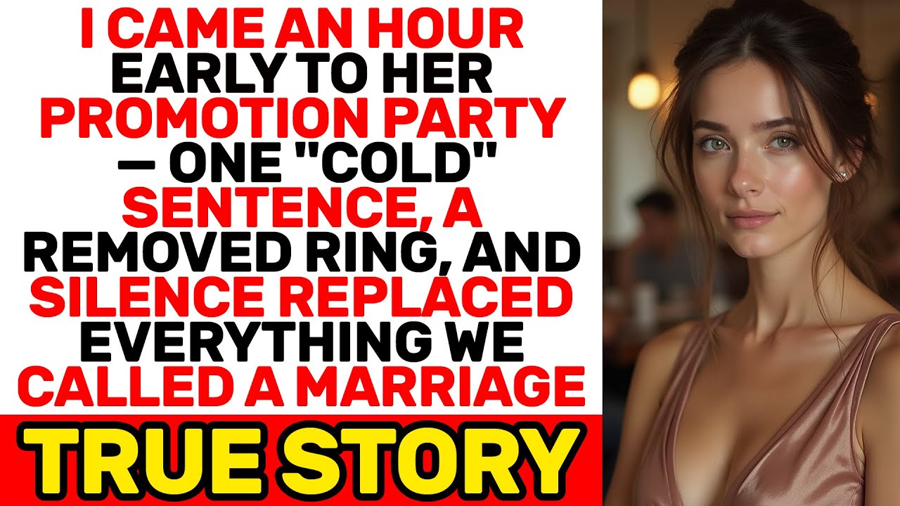 I Arrived An Hour Early — One "Cold" Sentence And Silence Replaced Our Marriage