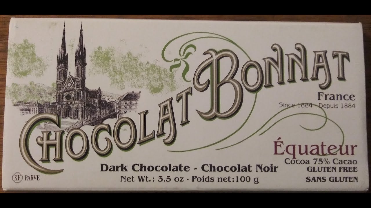 Chocolat Bonnat France Equateur 75% Dark Chocolate Review