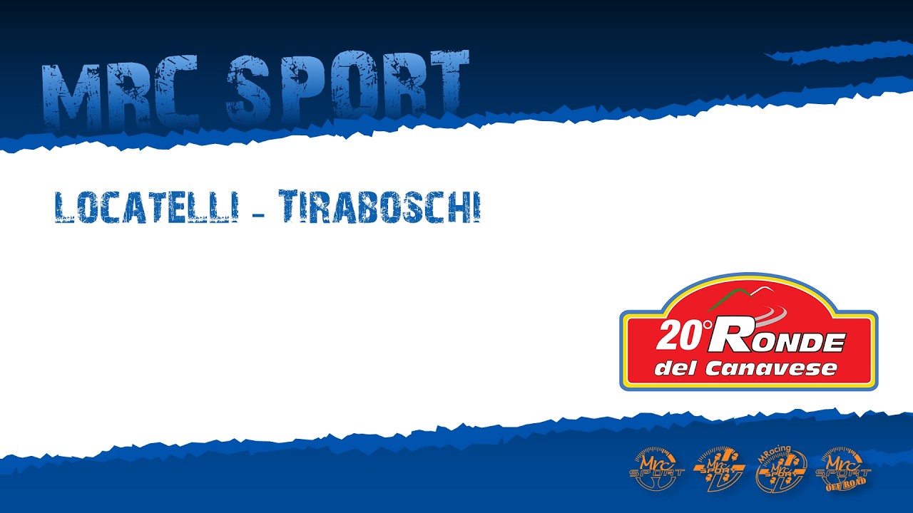 Rally Ronde del Canavese 2026 - Locatelli / Tiraboschi - MRC Sport