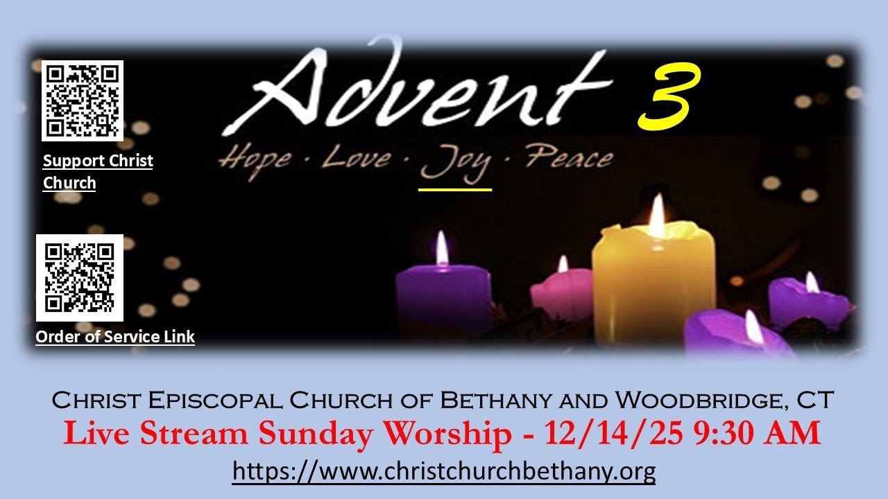 Sunday Morning Live Stream Worship Service 12/14/25