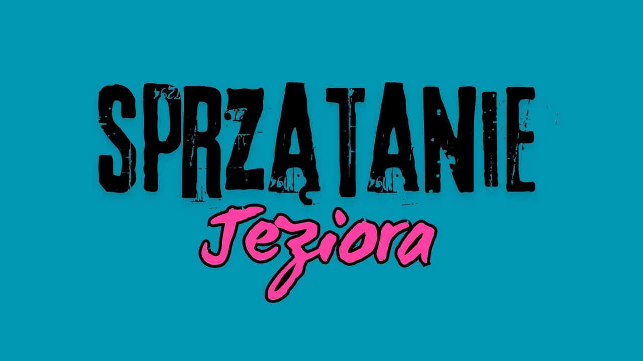 Sprzątanie jeziora Dębno