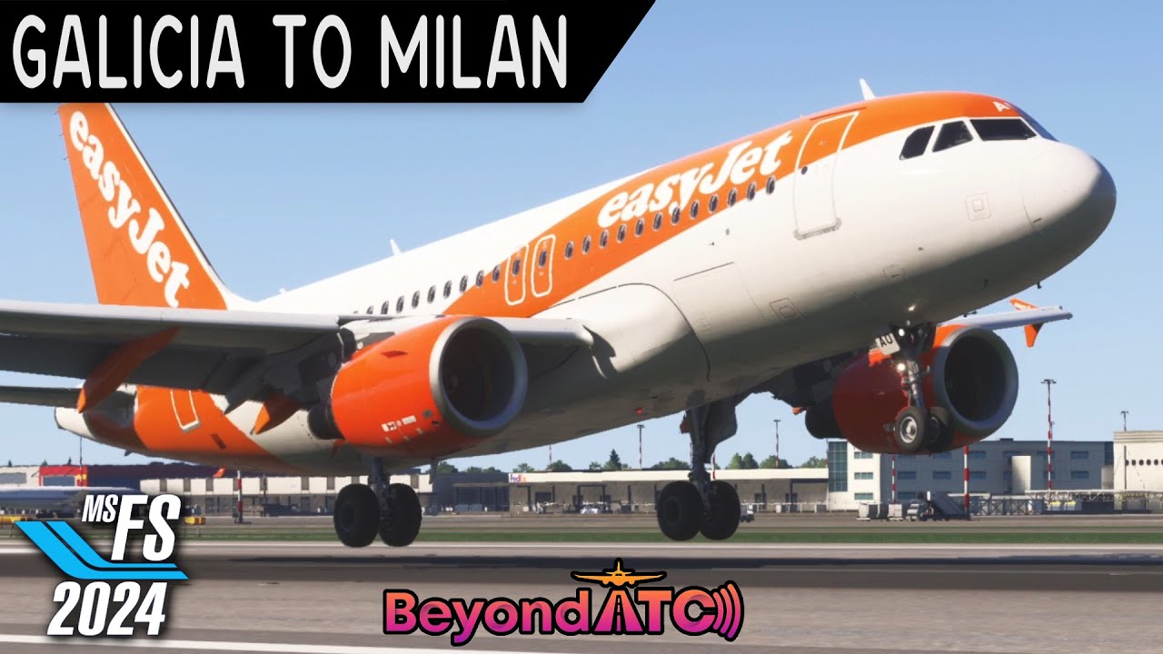 Fenix BFU EasyJet A319 | Full Flight | MSFS 2024 | Beyond ATC | WinWing FCU