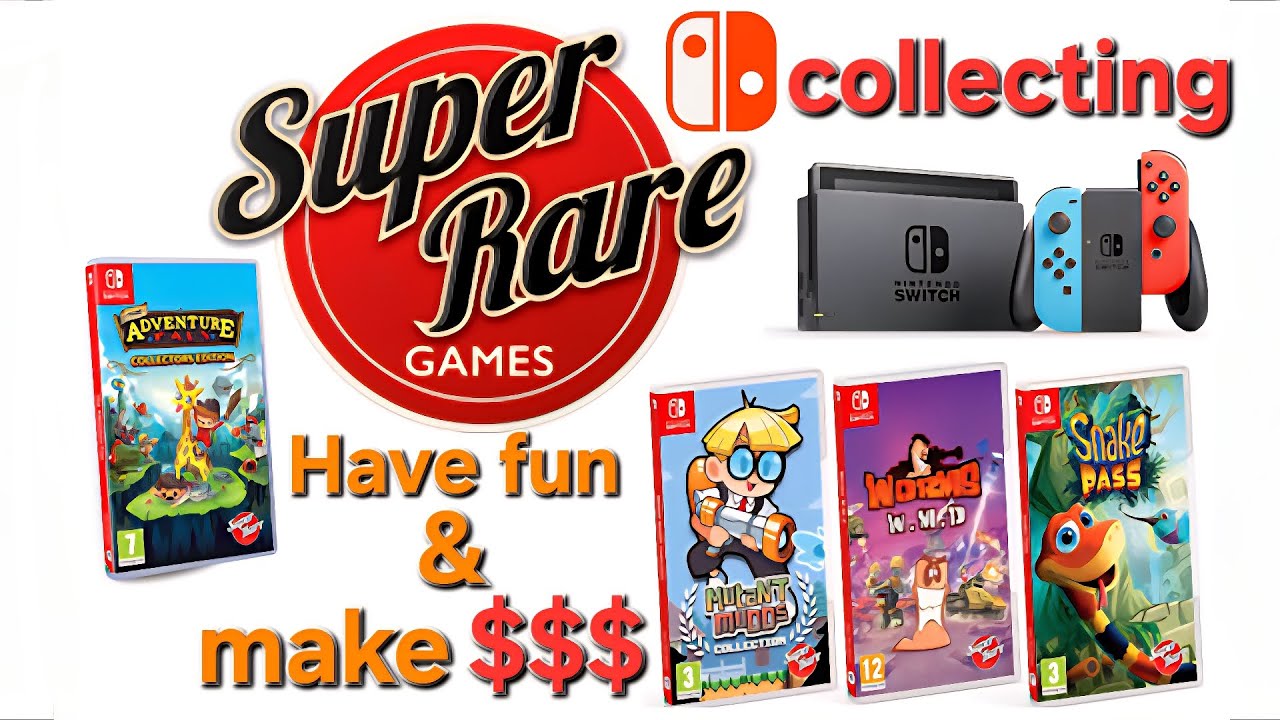 Nintendo Switch: *Now* is the time to collect limited edition physical games (feat Super Rare Games)